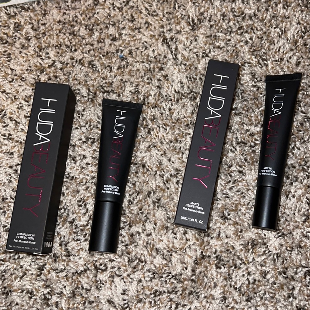 Bundle of 2 full size Huda Beauty complexion perfection and matte perfection NEW